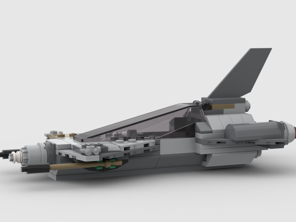 LEGO MOC-156011 Pirate Starfighter (75346 alternate build by