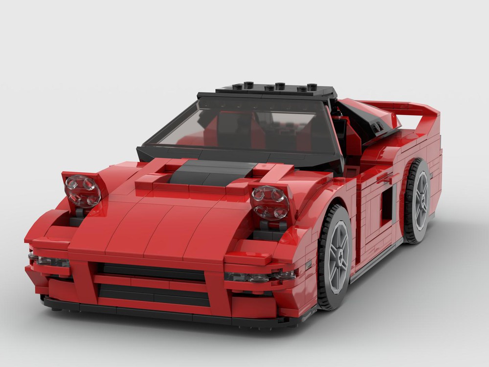 LEGO MOC Honda Acura NSX 1991 by Mark98 | Rebrickable - Build with