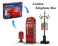 London Telephone Box (10258 Alternative Builds)