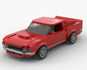 Ford Mustang Boss 302 '70 - LEGO® MOC Instructions