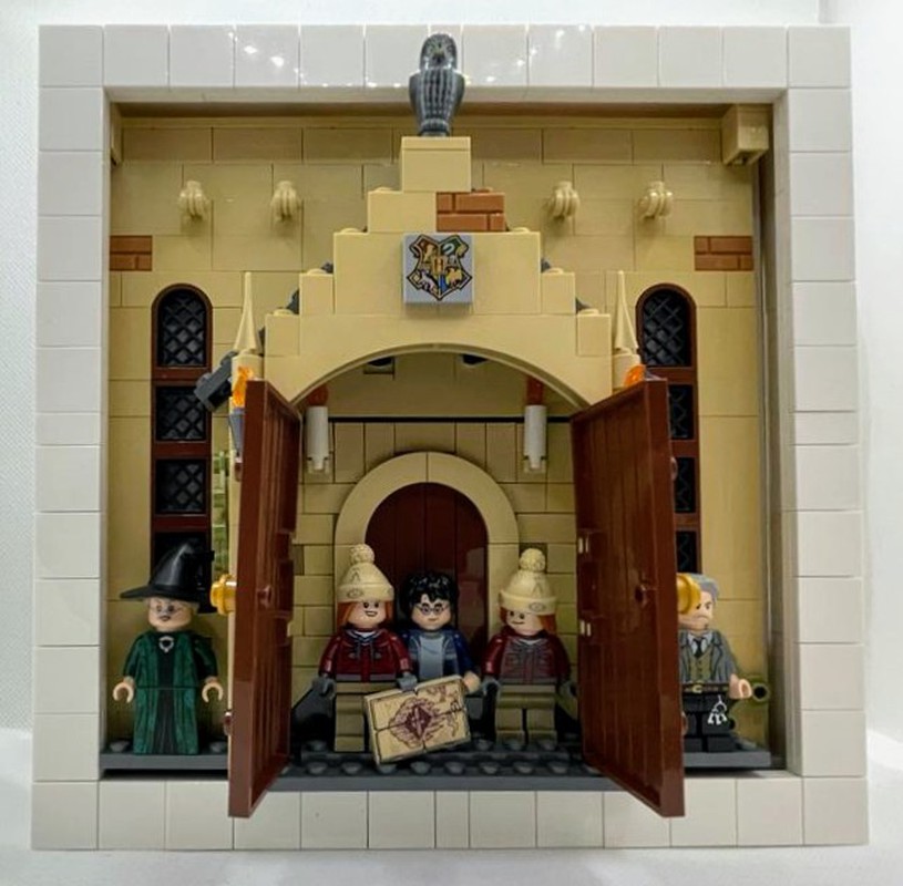 LEGO MOC Marauders Map by thestudsnstuff | Rebrickable - Build with LEGO