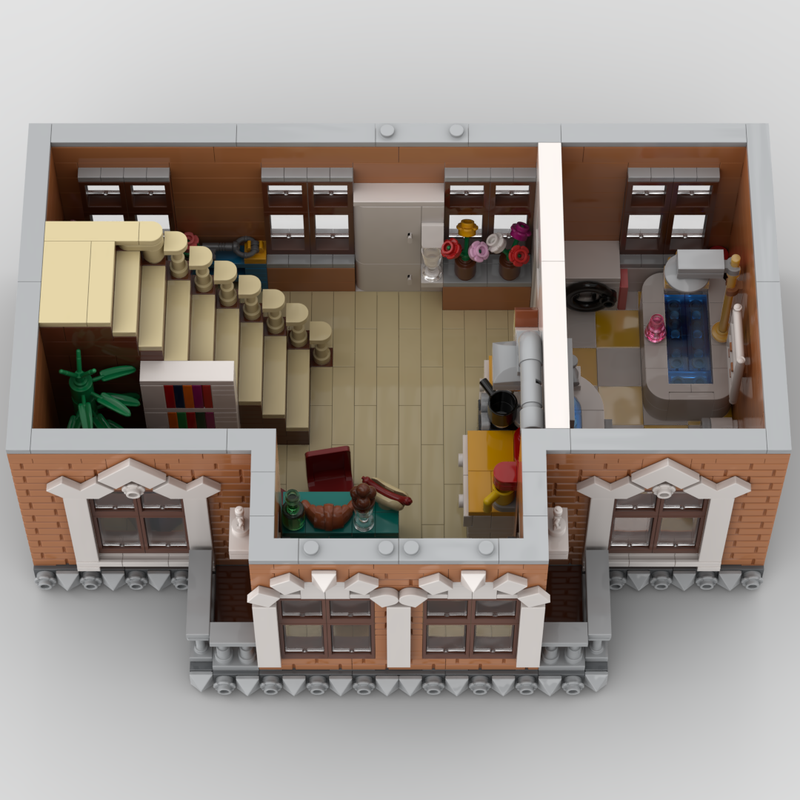 LEGO MOC Old Town Pharmacy by Leo G | Rebrickable - Build with LEGO
