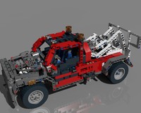 Pick-up tow truck