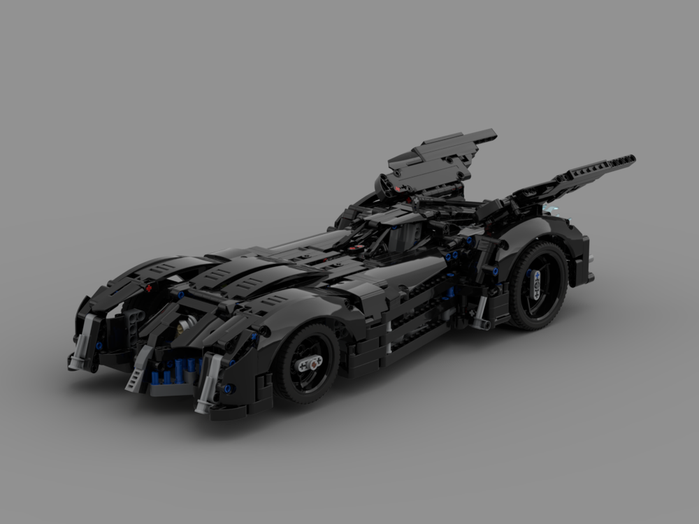 LEGO MOC B & R 1997 Batmobile by CreationCaravan (Brad Barber ...