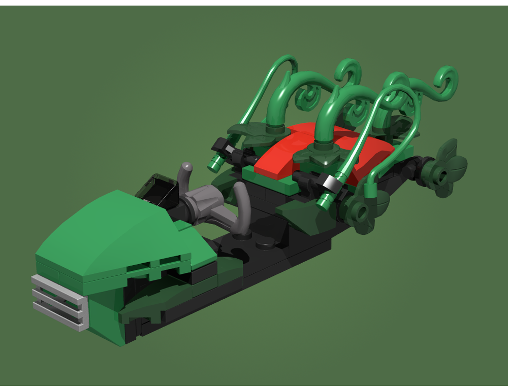 LEGO MOC-156258 Poison Ivy's Hover bike by KennoMonkey