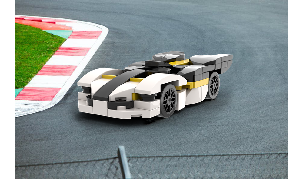 LEGO MOC Retro prototype race car 30657 by SomeDude | Rebrickable ...