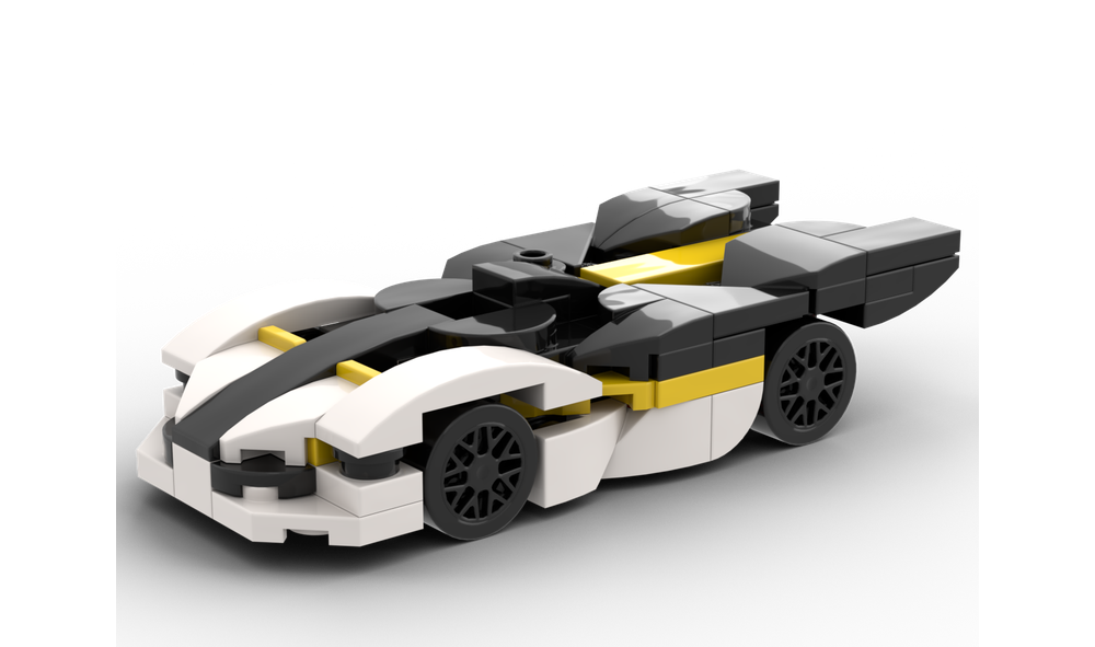 LEGO MOC Retro prototype race car 30657 by SomeDude | Rebrickable ...