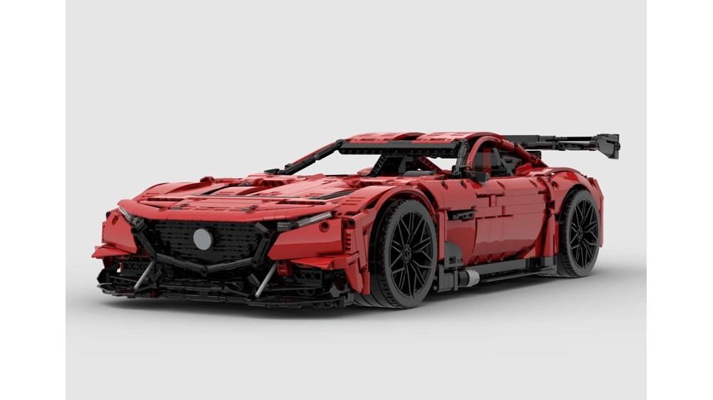 LEGO MOC Mazda RX-GT3 concept (1:8 RC) by SKC_LEGO | Rebrickable