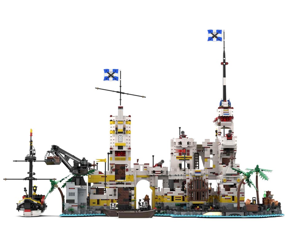 LEGO MOC 10320 Eldorado General Headquarters (Fortress) by EHOI ...