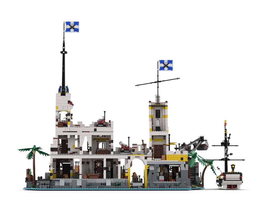 LEGO MOC 10320 Eldorado General Headquarters (Fortress) by EHOI ...