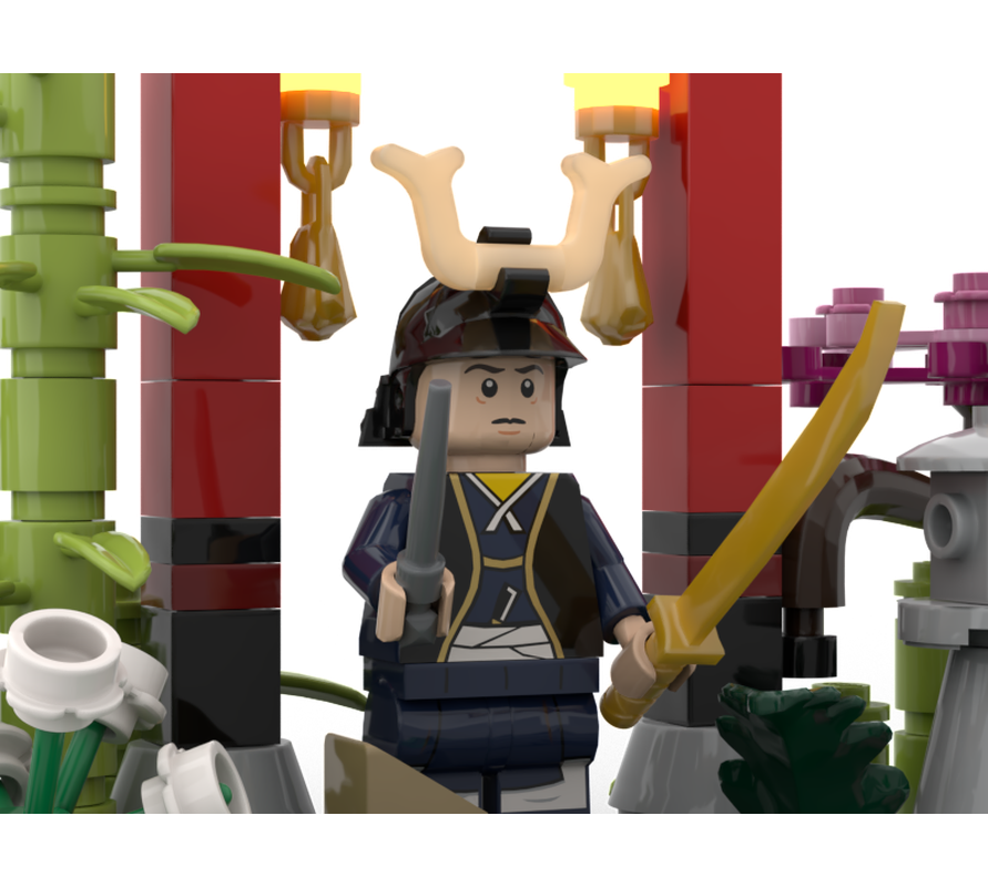 LEGO MOC The Torii Gate by JD Bricks | Rebrickable - Build with LEGO