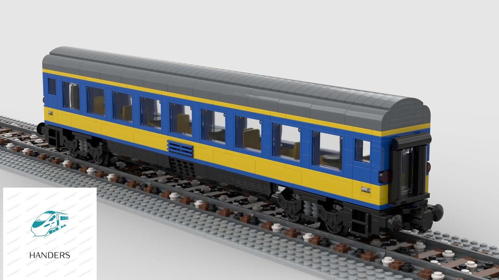 LEGO MOC Orient Express Luxury Train by Handers