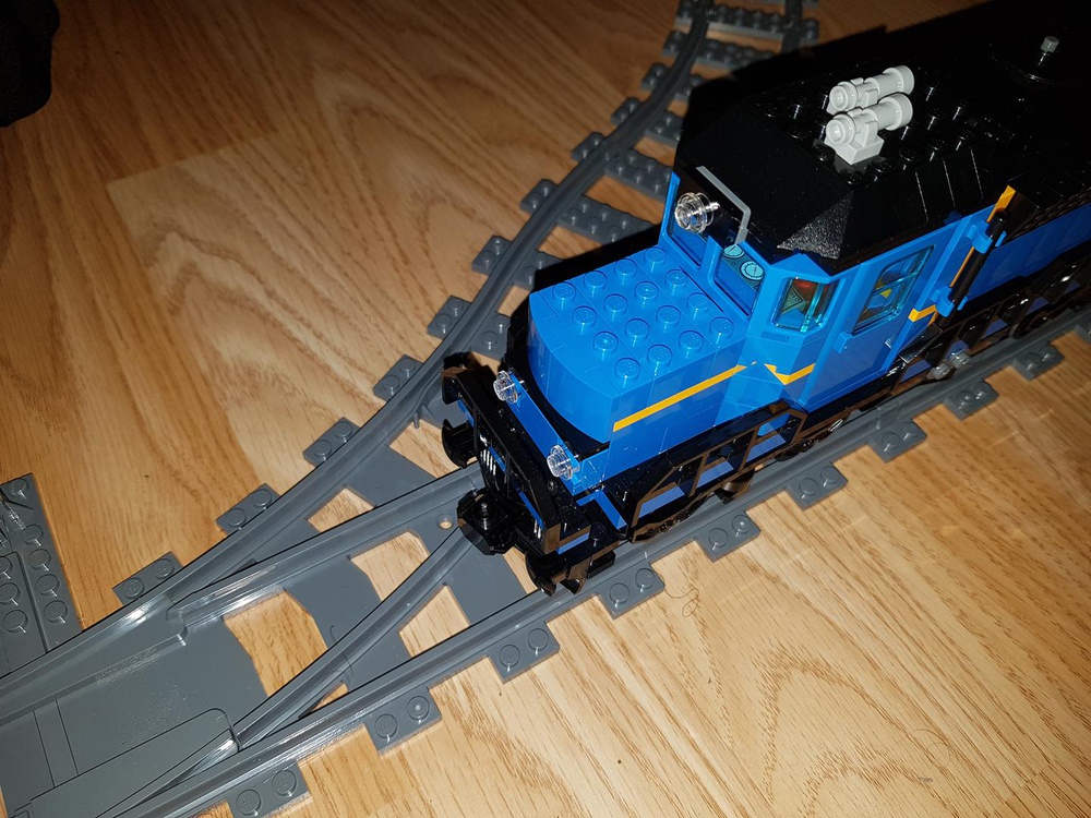 Se tilbage Duke Forræderi LEGO MOC LEGO City Cargo Train 60052 train: Front lights by Dragunov4ever |  Rebrickable - Build with LEGO