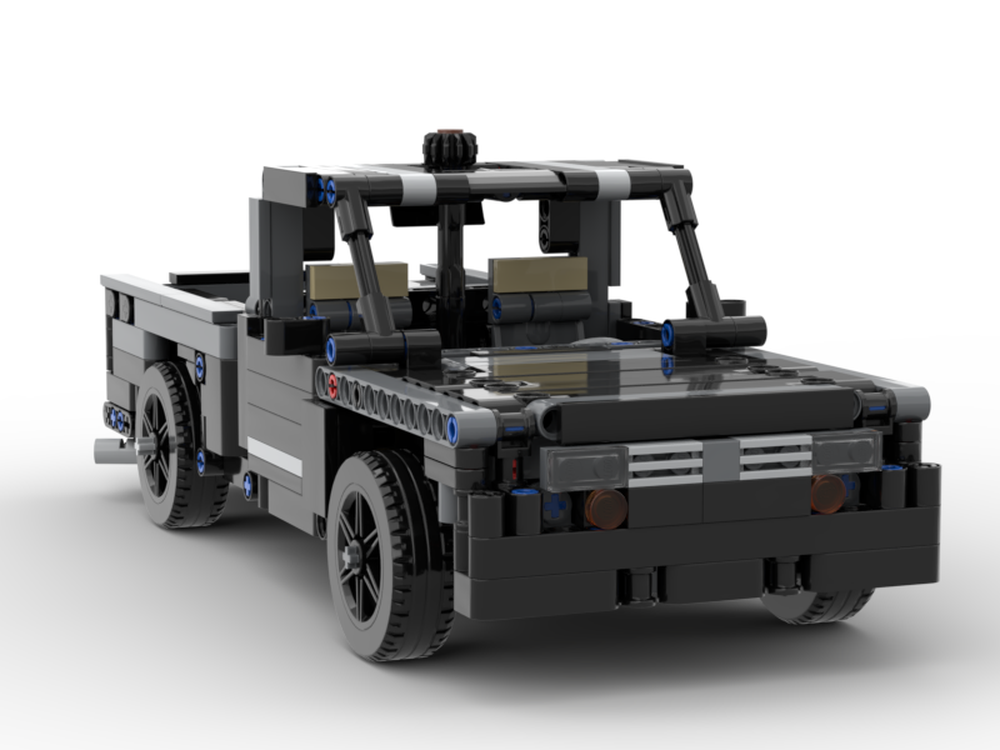 LEGO MOC-156536 Boxy Pickup Truck by JTprojects | Rebrickable - Build ...