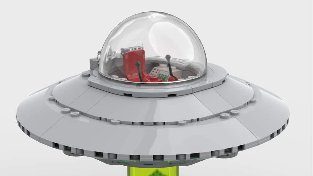 LEGO MOC UFO by Mabrikville | Rebrickable - Build with LEGO