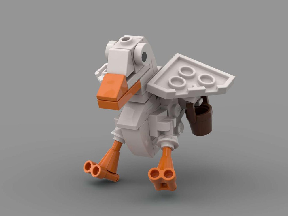 LEGO MOC Goose by DdeongHwani | Rebrickable - Build with LEGO