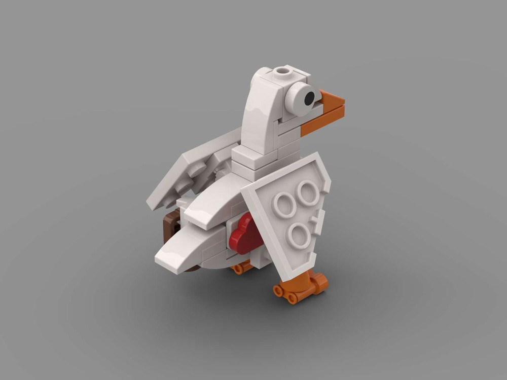 LEGO MOC-156735 Goose by DdeongHwani | Rebrickable - Build with LEGO