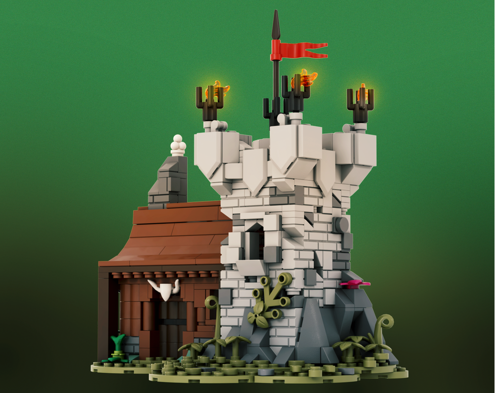 LEGO MOC Castle Watchtower Outpost by brick98989 Rebrickable