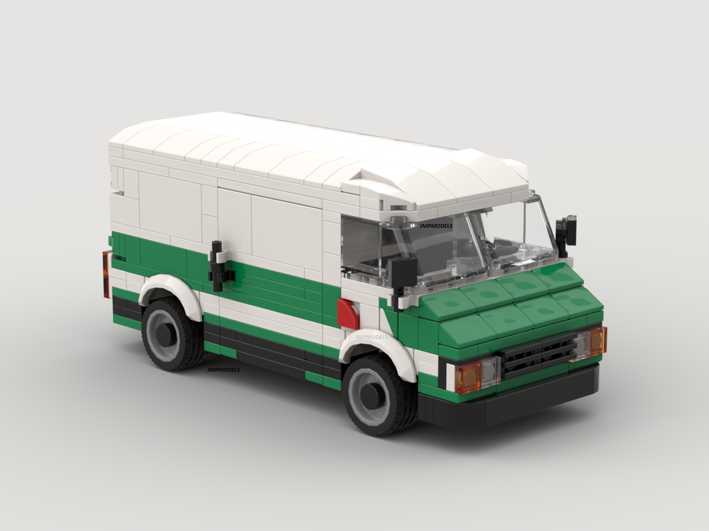 LEGO MOC Fiat 242 Rally Support Van Ver. 2 (Group 4) by JMPmodels ...