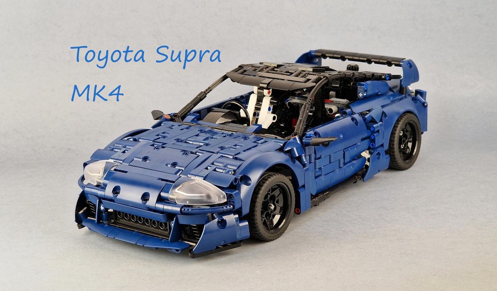 LEGO MOC Toyota Supra MK4 -42154 B Model by Alex Ilea