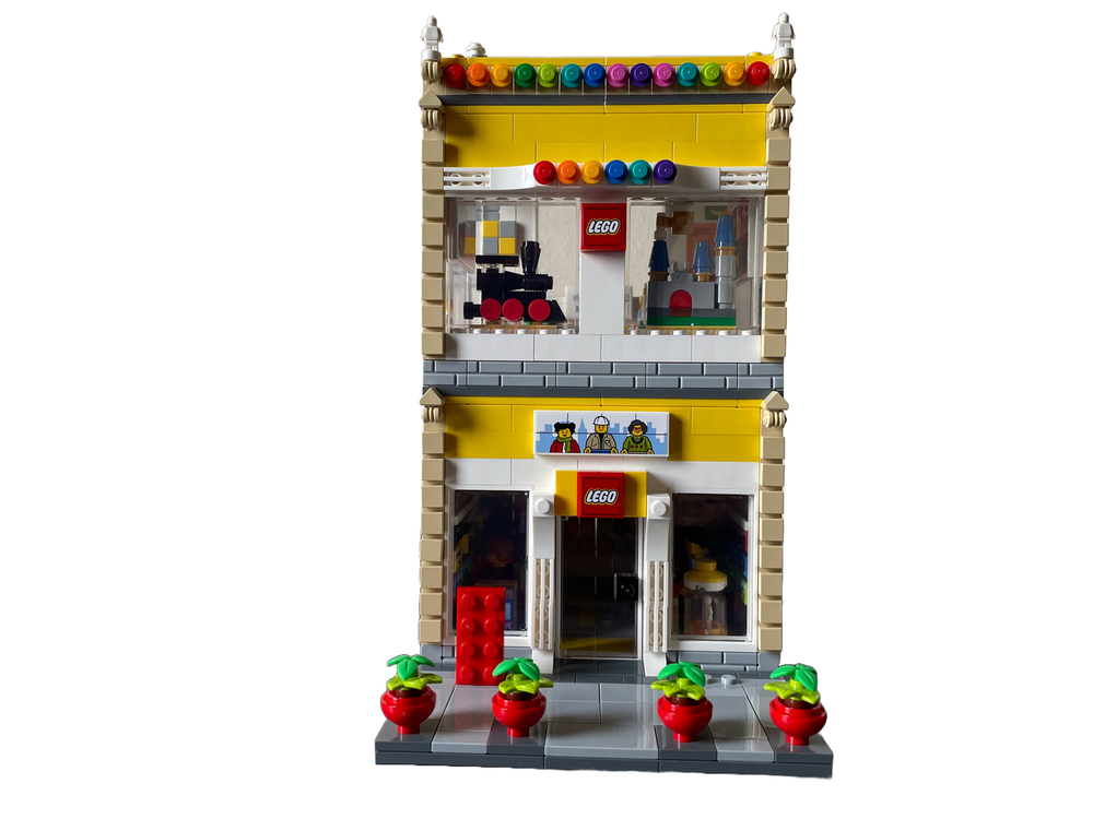 Lego Moc Lego Store Modular Alternate Build Of 2x40574 By Re Bricked