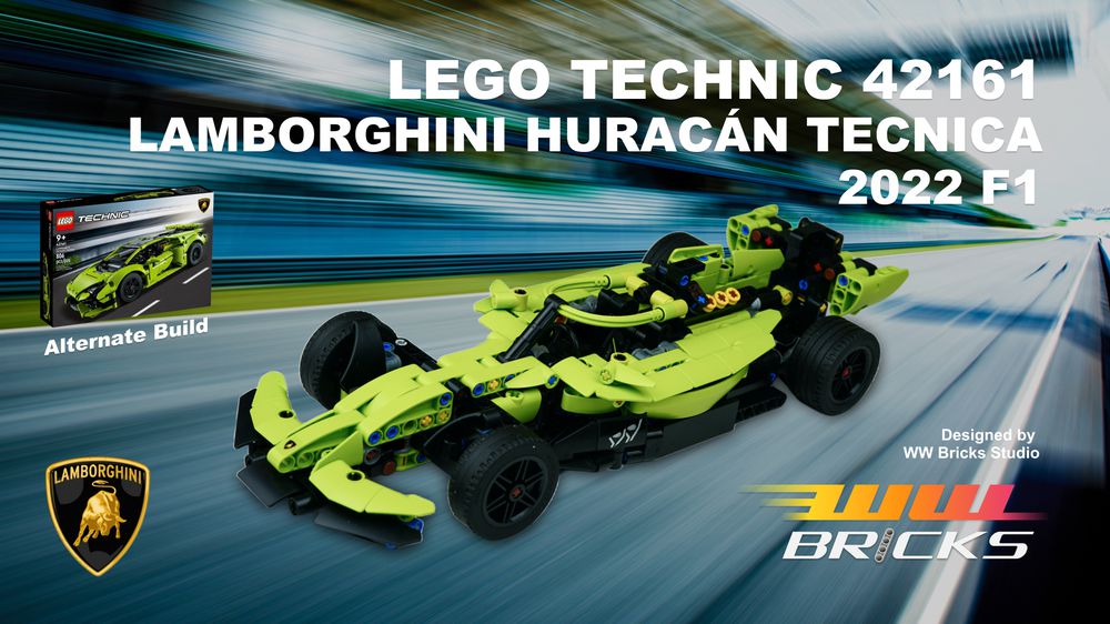 LEGO MOC 2022 F1 - LEGO Technic 42161 Lamborghini Huracán Tecnica 