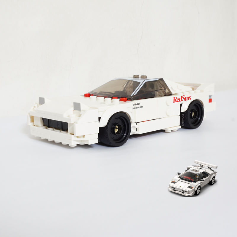 LEGO MOC 76908 Ryosuke's RX-7 FC by KMPMOCS | Rebrickable - Build with LEGO