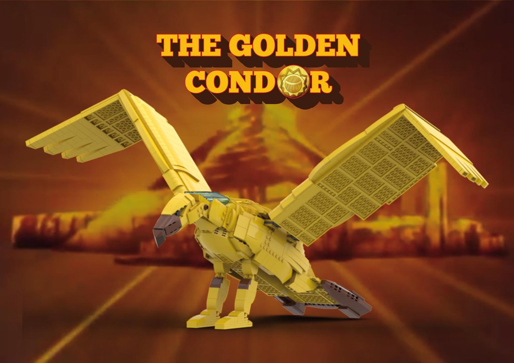 LEGO MOC The Golden Condor by StreethawkLegoMocs | Rebrickable - Build