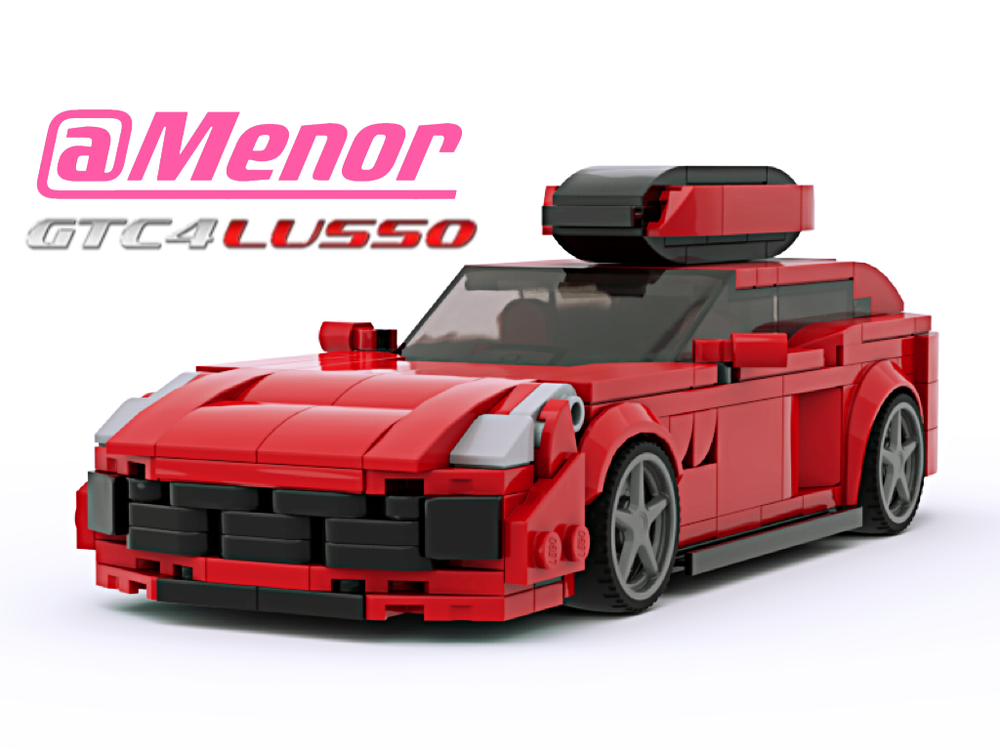 LEGO MOC-157027 Ferrari GTC4Lusso by Menor | Rebrickable - Build