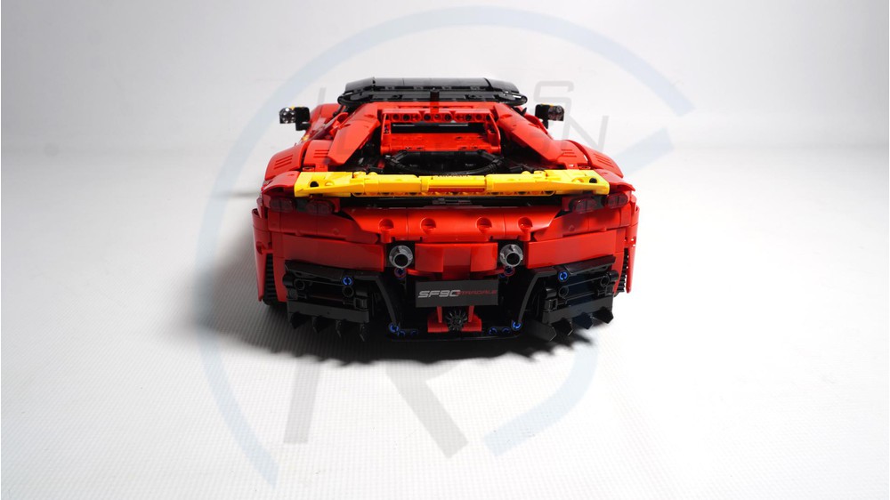 LEGO MOC Ferrari SF90 Stradale ver. 2.0 Assetto Fiorano MOD LeMans ...