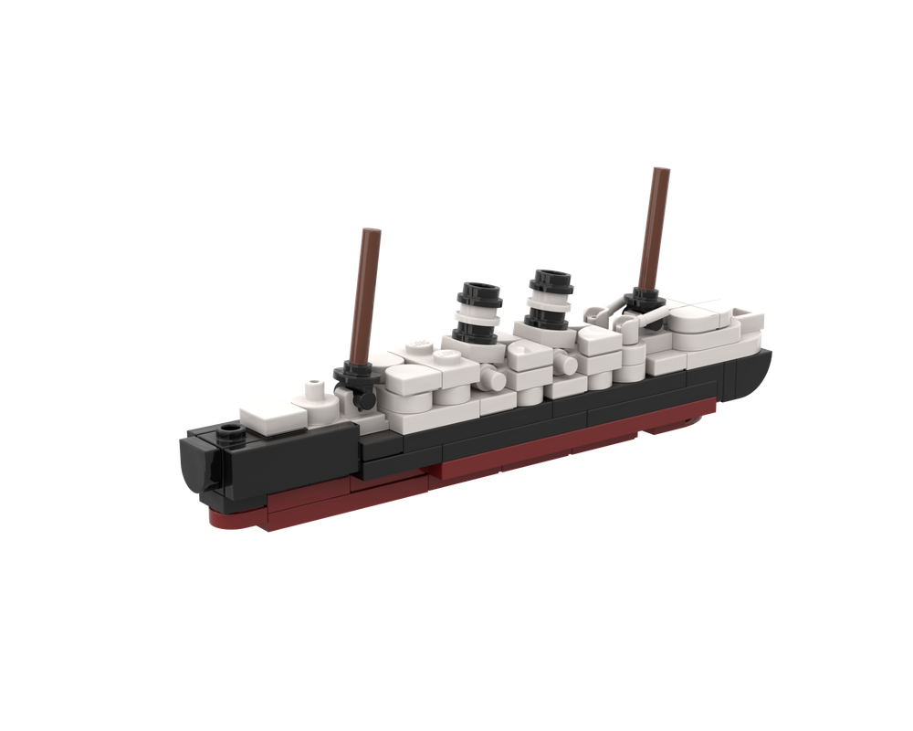 LEGO MOC SS Duca d'Aosta Ocean Liner by The Bobby Brix Channel ...