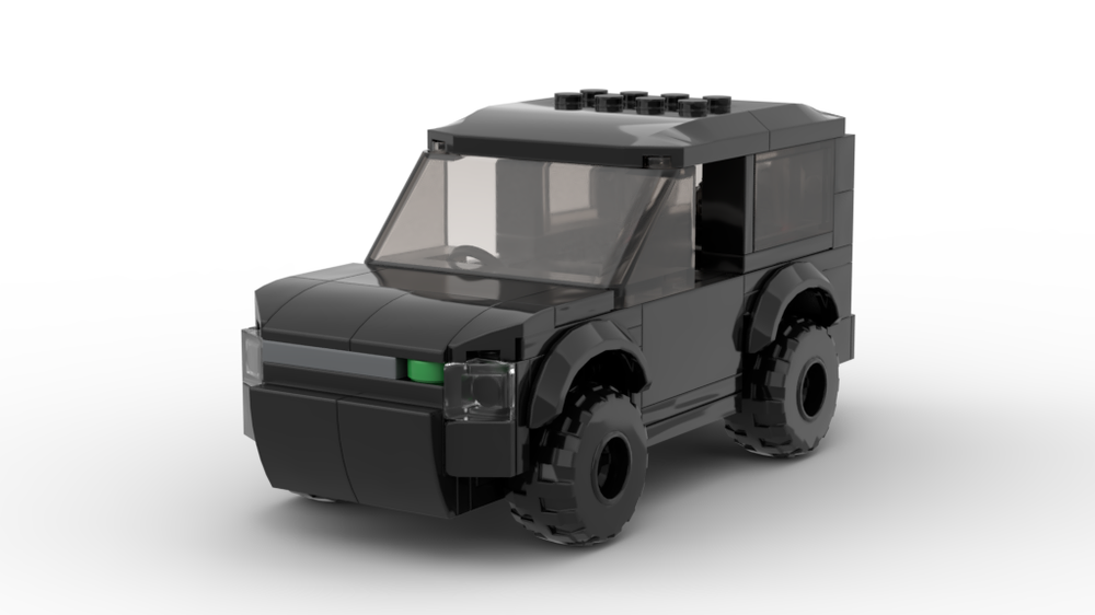 Lego Moc Land Rover Defender (6wide) By Feel The Bricks 