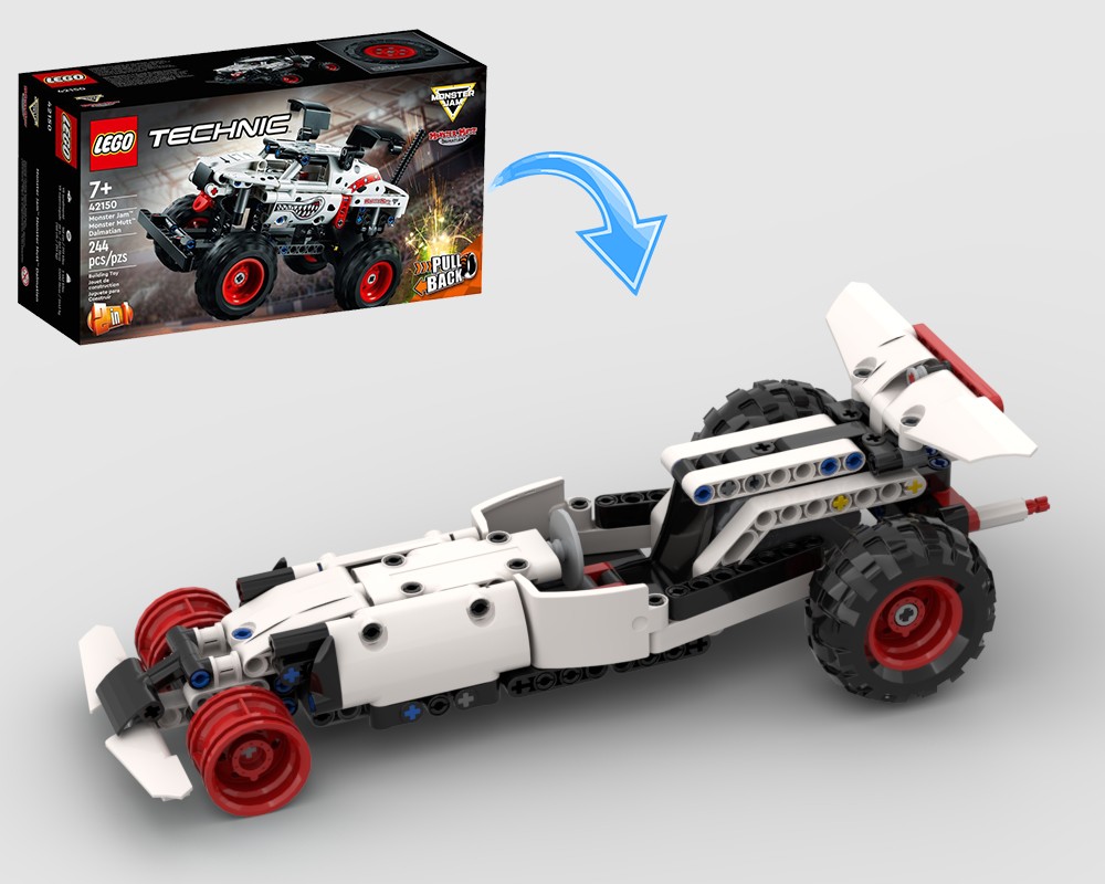 LEGO MOC Drag Racer 42150 Alternative by ErikGS | Rebrickable - Build ...