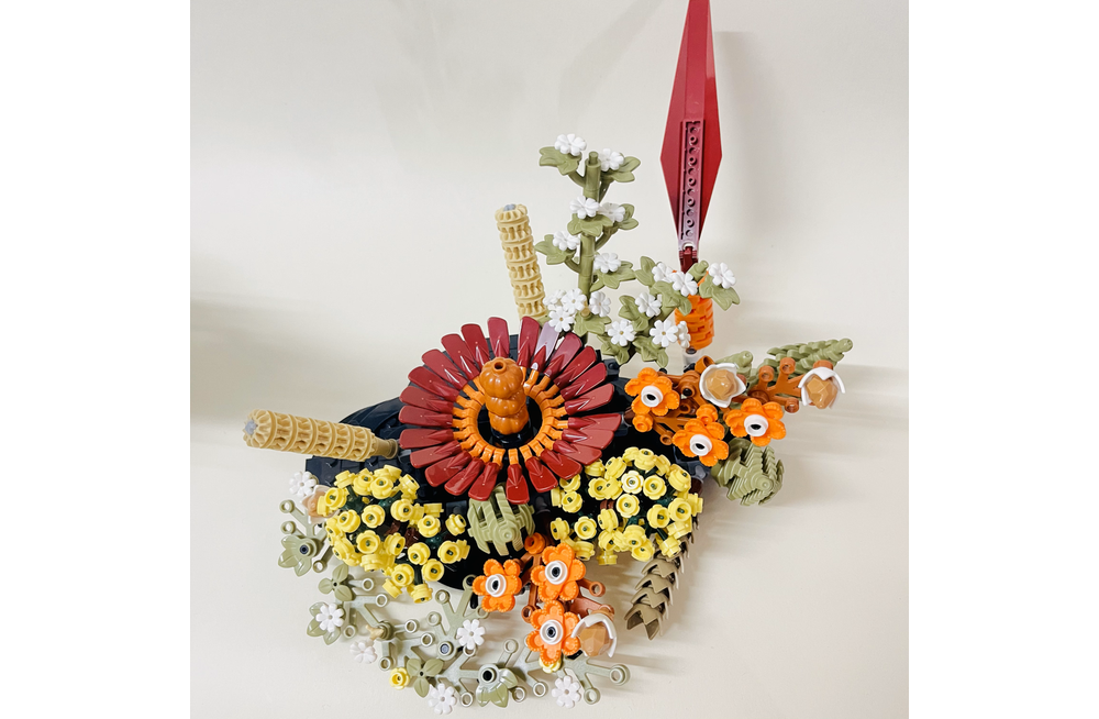 LEGO MOC Unknown Living Thing - Lego 10314 Dried Flower