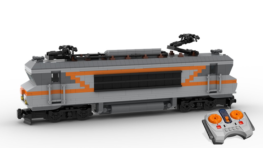 LEGO MOC locomotives électriques - BB 22200 SNCF - MOC by Mimi68