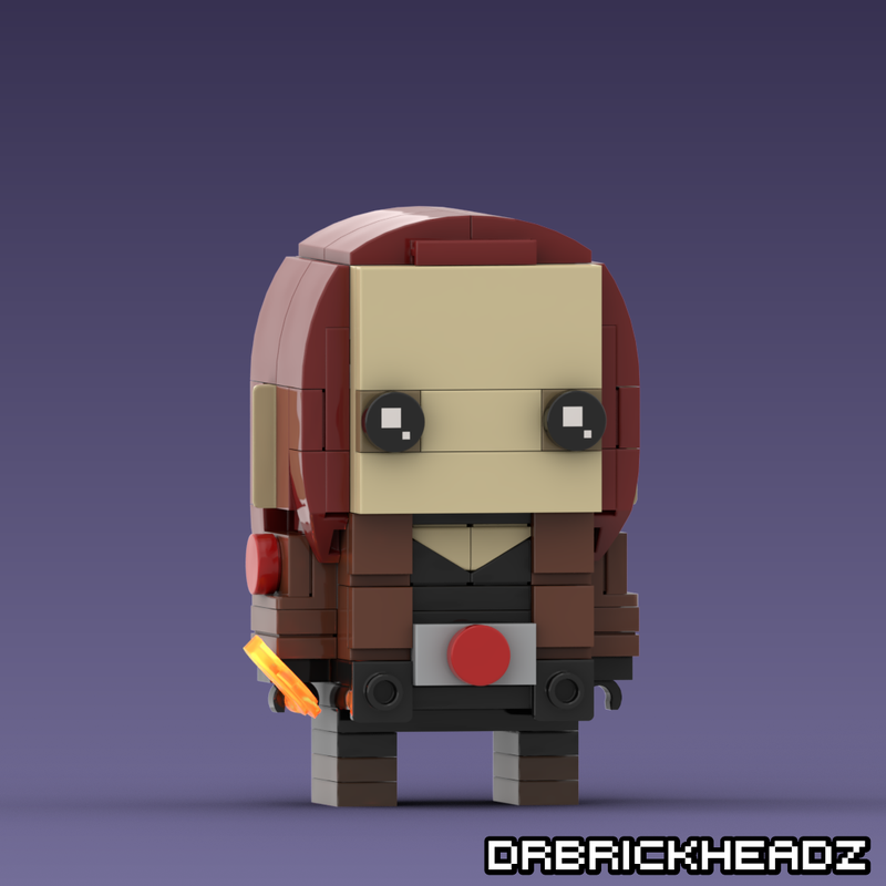 LEGO MOC Liz Sherman (Hellboy) Brickheadz by DrBrickheadz | Rebrickable ...