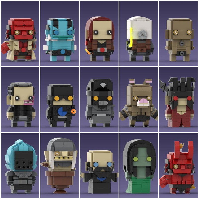 LEGO MOC Hellboy Brickheadz Collection by DrBrickheadz | Rebrickable ...