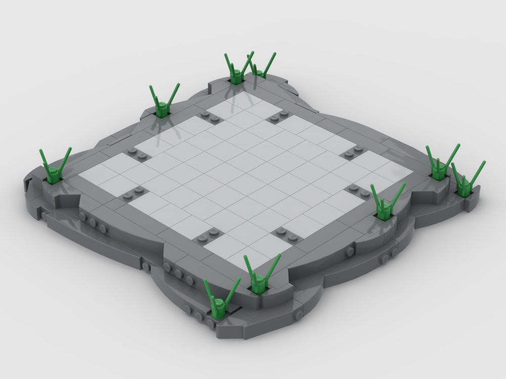 LEGO MOC Rocky Base 16x16 - SNOT technique by Hinssmeister ...