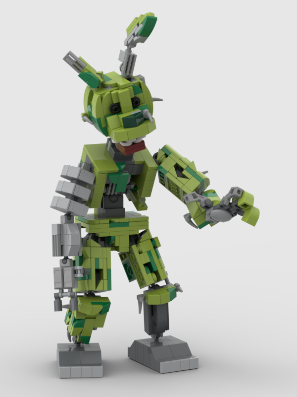 LEGO MOC Ignited springtrap by EXCALIBURtheONE | Rebrickable - Build ...