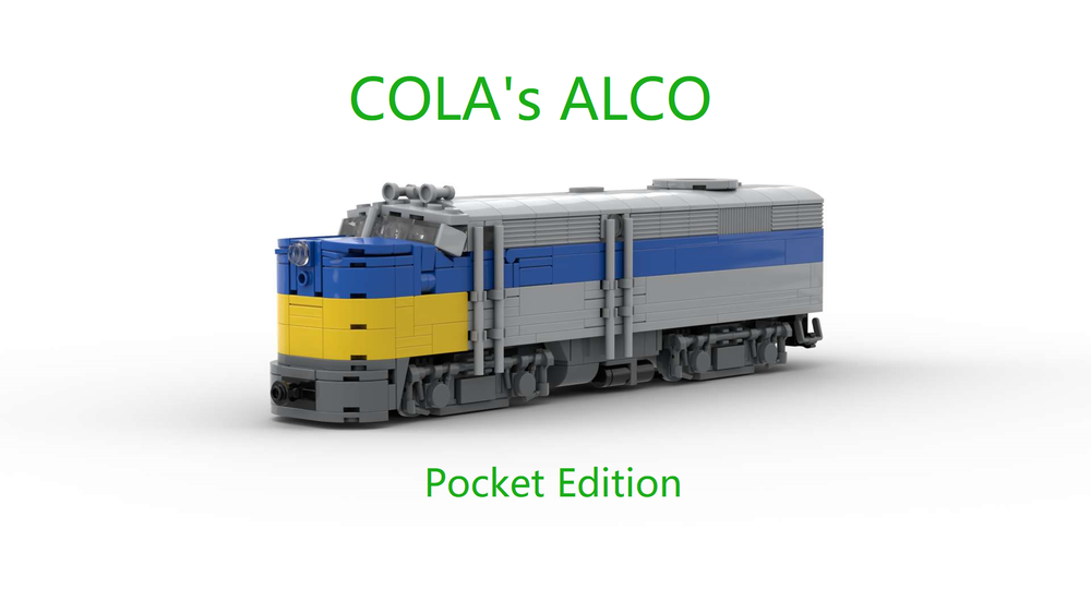 LEGO MOC-157417 ALCO FA-2 Long Island Railroad Pocket Edition by
