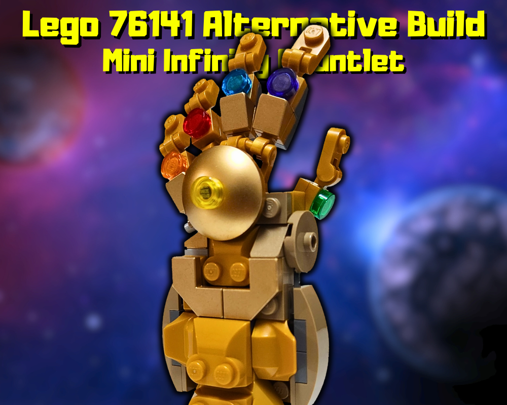 Lego infinity gauntlet store moc