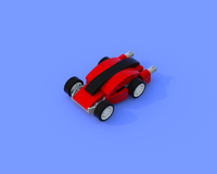 31055 Futuristic Street Racer Alternate MOC