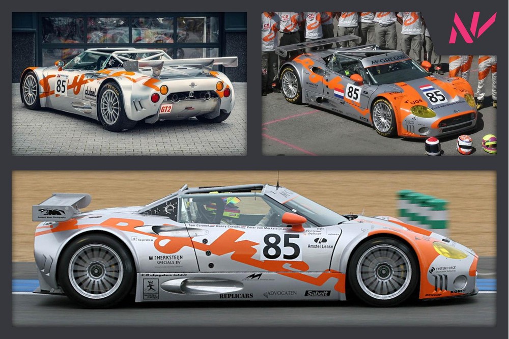 LEGO MOC Spyker C8 Spyder GT2-R by NV Carmocs | Rebrickable