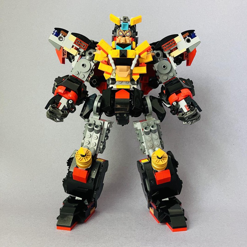 LEGO MOC AMOC 80033 - GaoGaiGar by TheLegoGuy31 | Rebrickable - Build ...