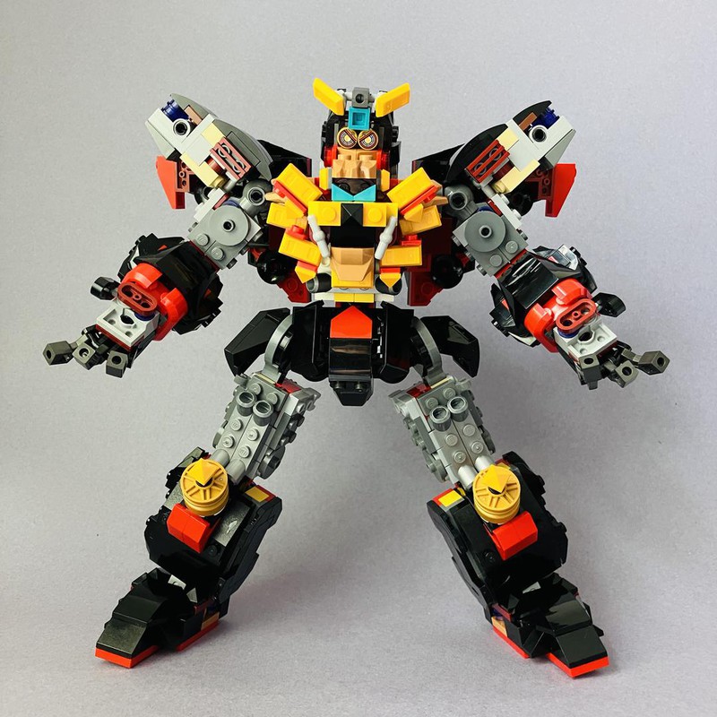 Lego Moc Amoc 80033 - Gaogaigar By Thelegoguy31 