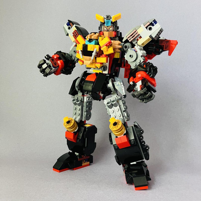 LEGO MOC AMOC 80033 - GaoGaiGar by TheLegoGuy31 | Rebrickable - Build ...