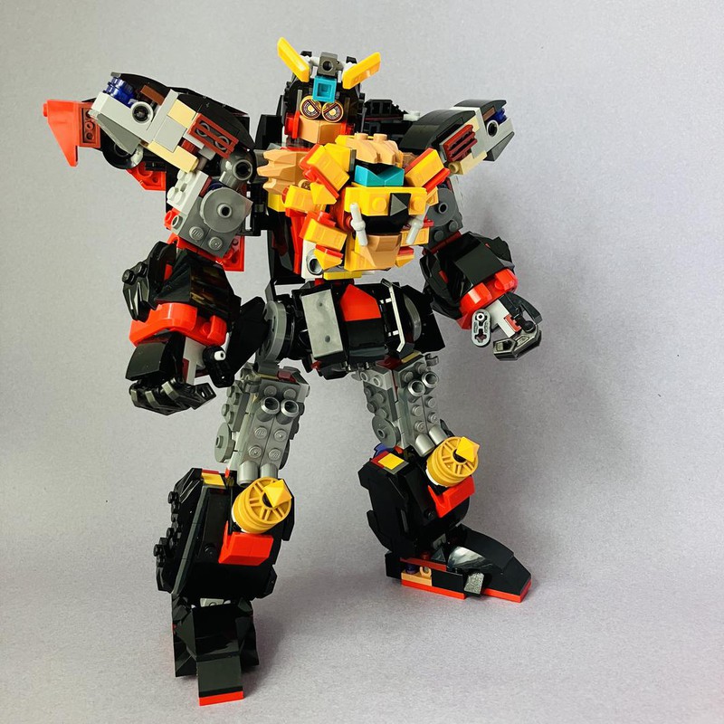 LEGO MOC AMOC 80033 - GaoGaiGar by TheLegoGuy31 | Rebrickable - Build ...