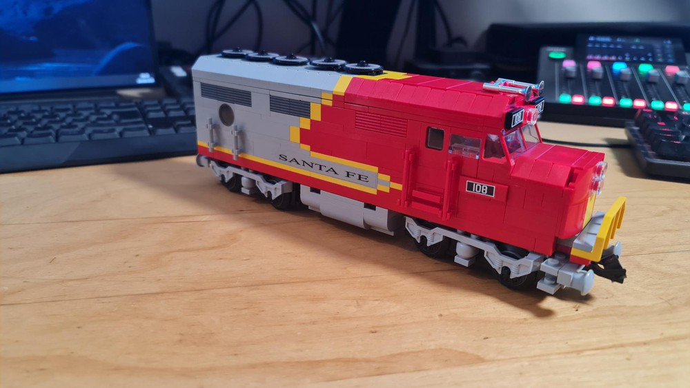 LEGO MOC Erie-Built santa fe by mr-brocket