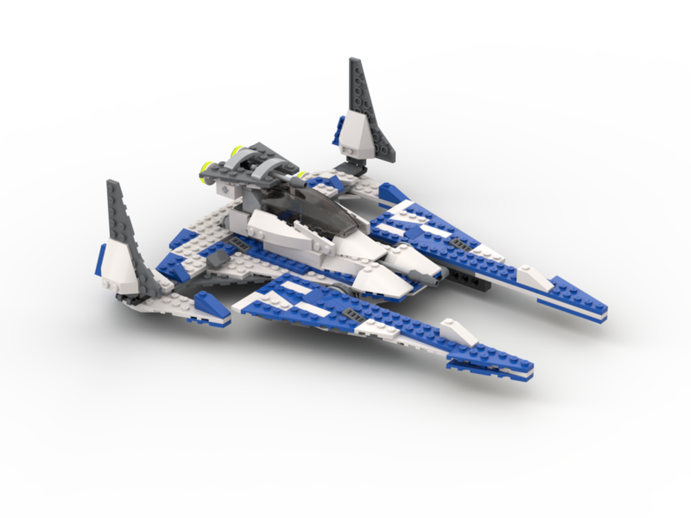 LEGO MOC Mandalorian Fighter of Valen Sayon by DaFra_King | Rebrickable ...