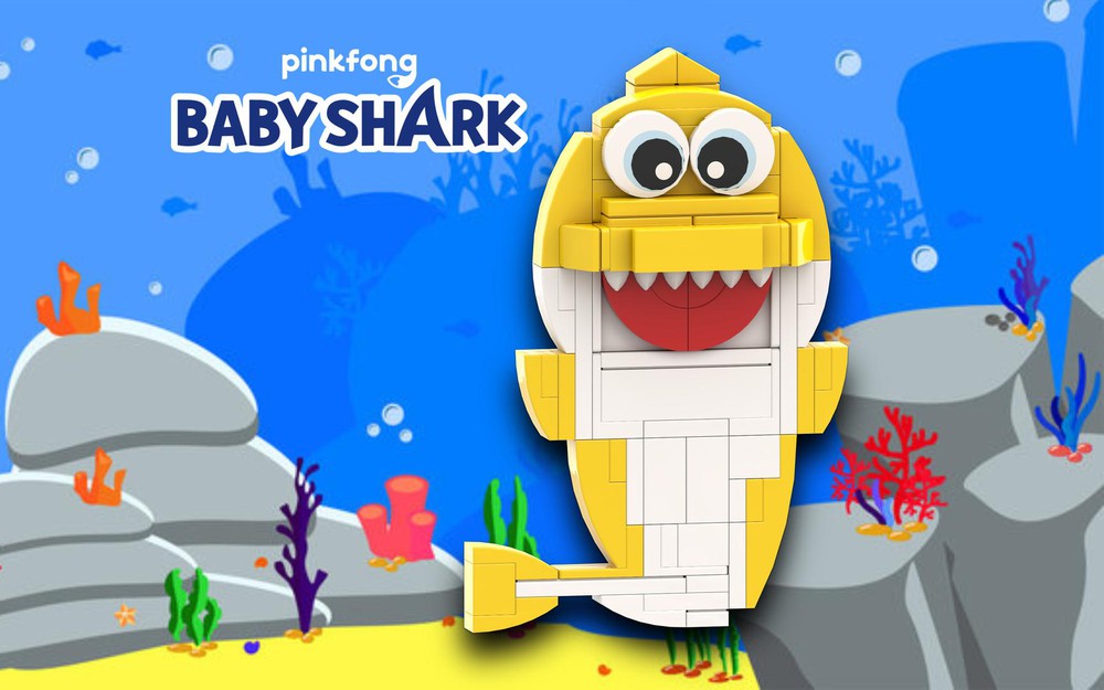 Lego baby shop shark